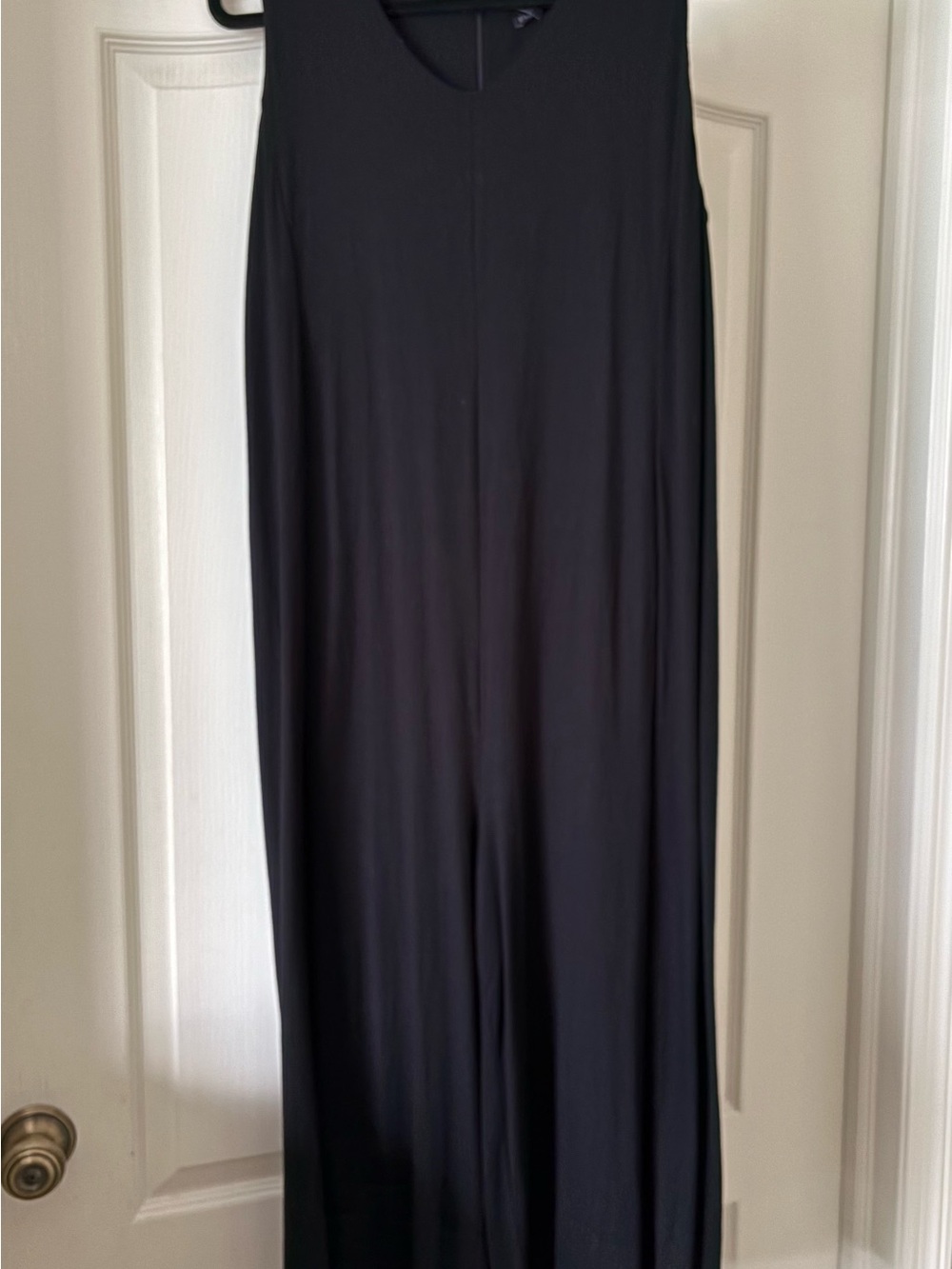 Eileen Fisher Black Maxi Jumpsuit